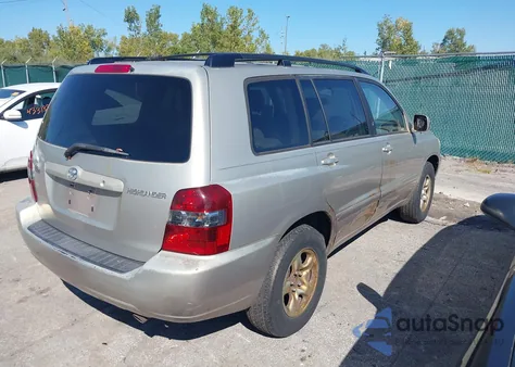 2006 Toyota Highlander из США, поврежденный, VIN JTEGD21A160142576